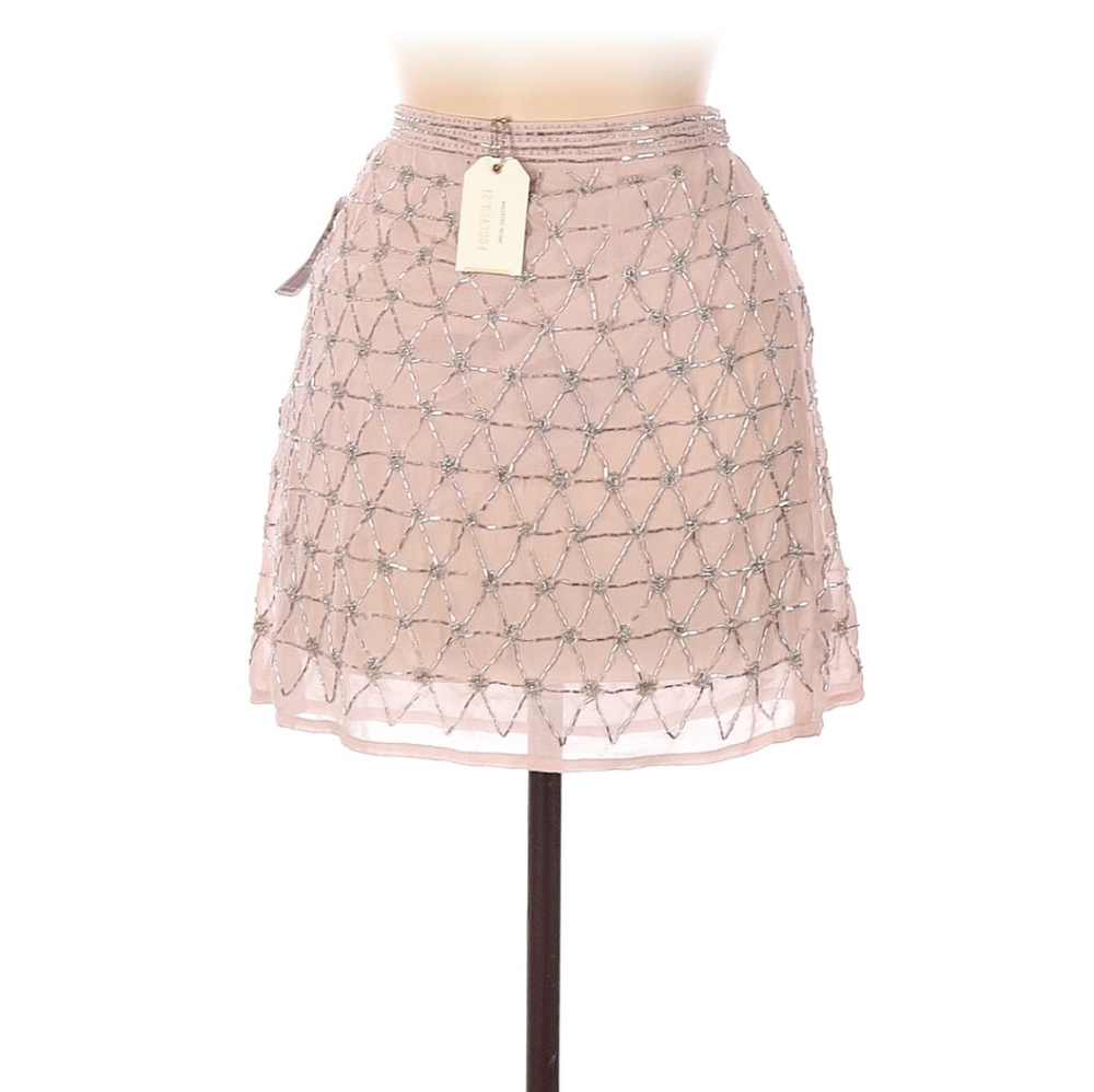 FOREVER 21 blush skirt